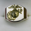 18K Gold Marine Corps Rings
