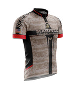 USMC CAMO Men's Cycling Club Jersey - Made in the USA