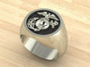 Beautiful Sterling Silver Marine Corps Ring MR28