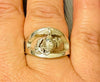Marine Corps Ring with USMC and 1775 - MR150 HD Sterling Silver Eagle Globe and Anchor