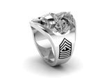 The Marine Corps Ring ~ Rank and Years of Service