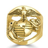Gold Marine Corps Rings