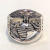 Sterling Silver Marine Corps Rings