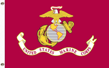Marine Corps Flag - Made in the USA