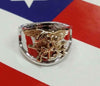 18K Two tone Gold US Navy SEAL Ring