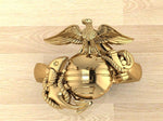 Beautiful Marine Corps Ring for the Ladies Design 100