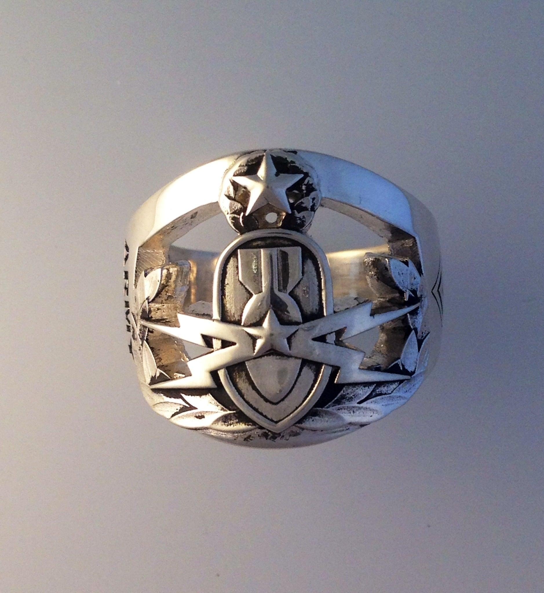 Cod Rings Custom Army EOD Ring made by US Veterans - Default Title - Marine Corps ...