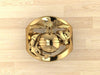 Custom Marine Corps Ring with Sgt Rank and Years of Service - MR100 High Definition 14K Gold
