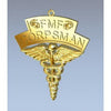 Gold FMF Corpsman Pendant