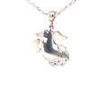 Marine Corps Necklace - Eagle Globe and Anchor Sterling Silver Pendant
