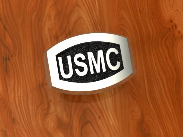 Usmc Block Letters
