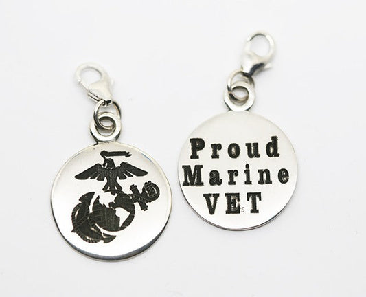 Proud Marine VET Charm