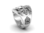 The Marine Corps Ring ~ Rank and Years of Service